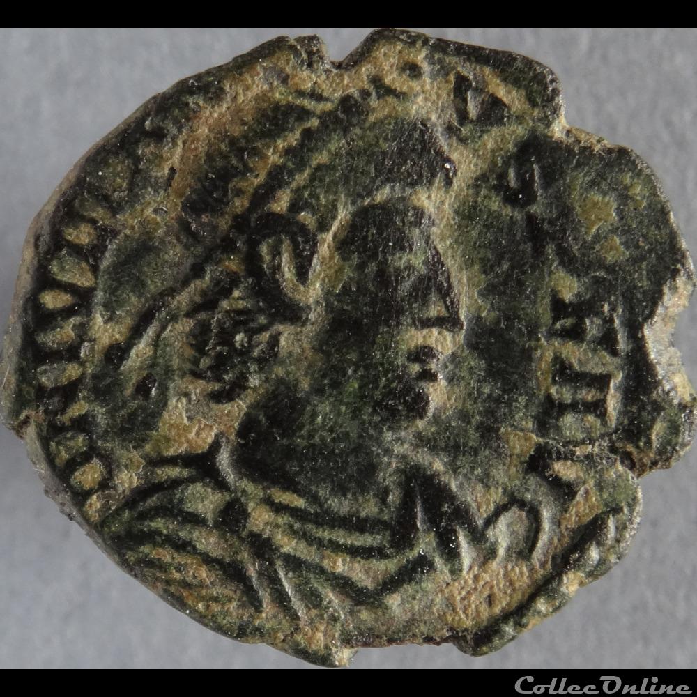 monnaie antique romaine ae3 julien ii arles cf ric 301