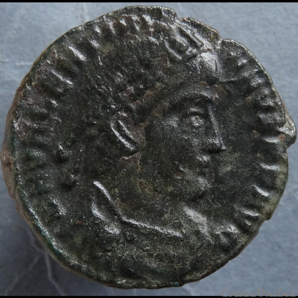Ae3 Valentinien I - Siscia RIC. 15 monnaie antique romaine ae3 valentinien i siscia ric 15