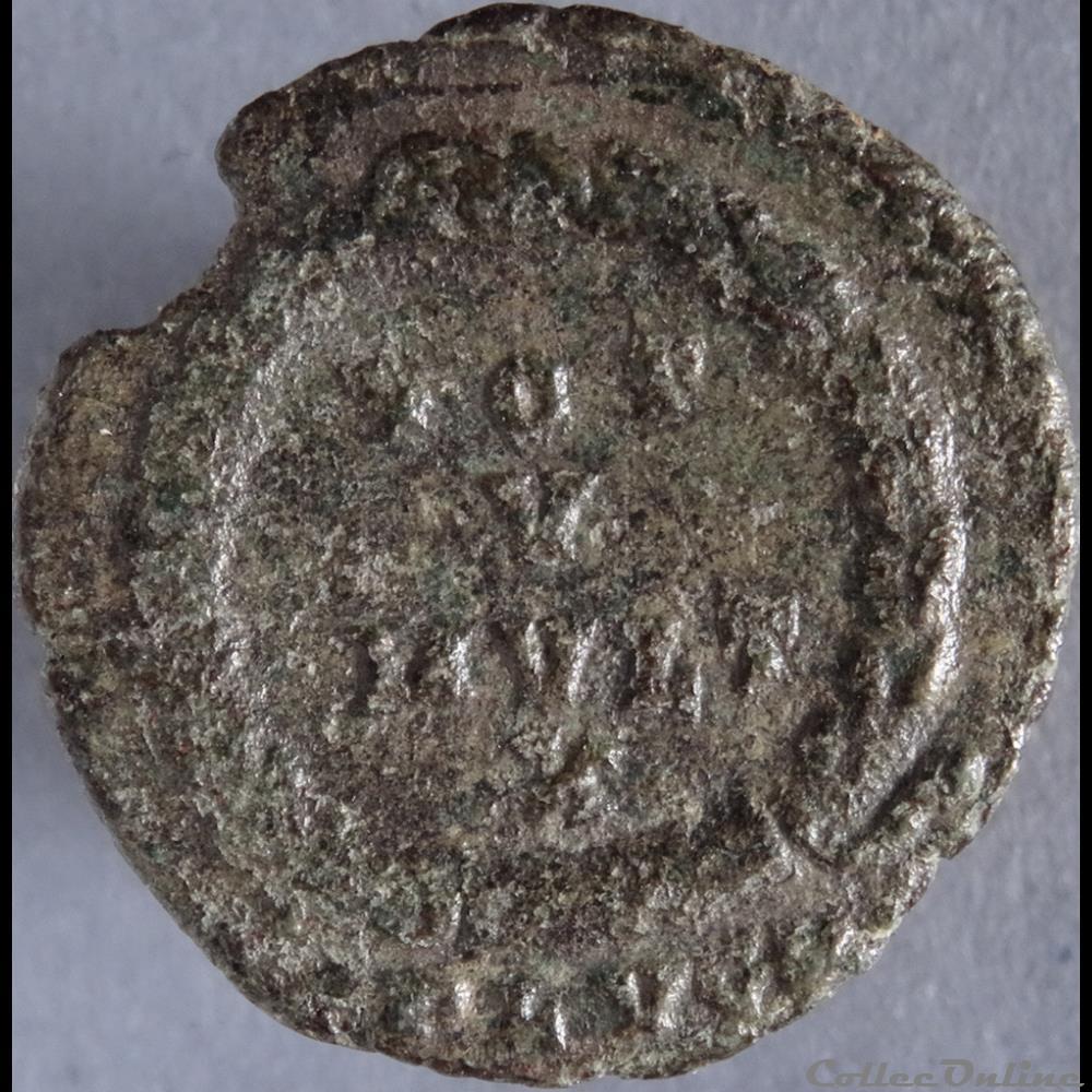 Ae3 Jovien - Lyon RIC. 241 2 monnaie antique romaine ae3 jovien lyon ric 241