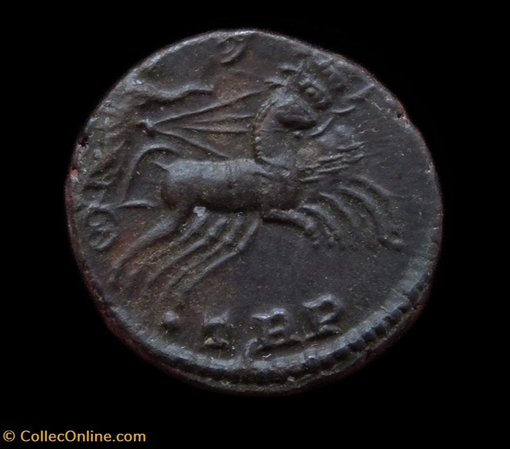 RIC. 44 - 1 ère officine (1/2) 2 monnaies antiquite av jc a ap romaines republicaines imperiales ric 44 1 ere officine 1 2