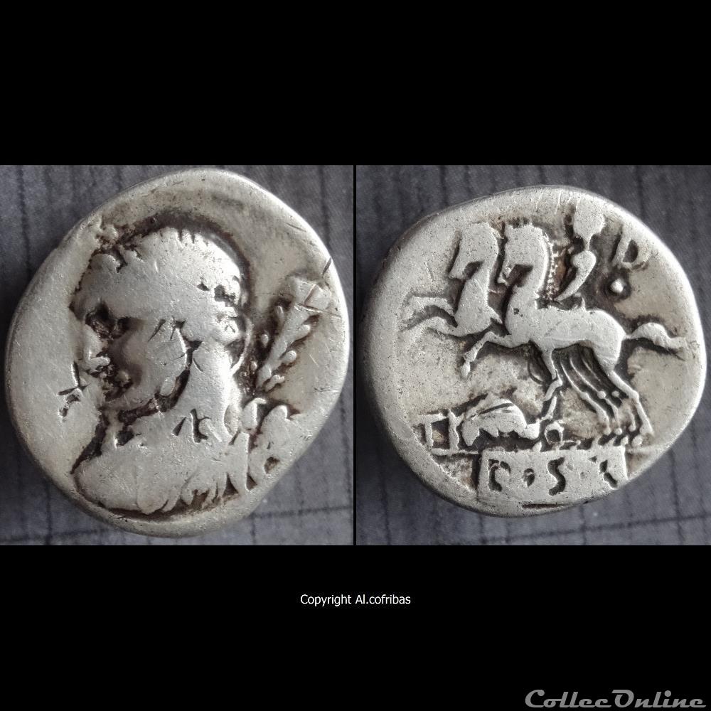 monnaie antique romaine denier de la republique ti berius quinctius rome bmcrr italy 567