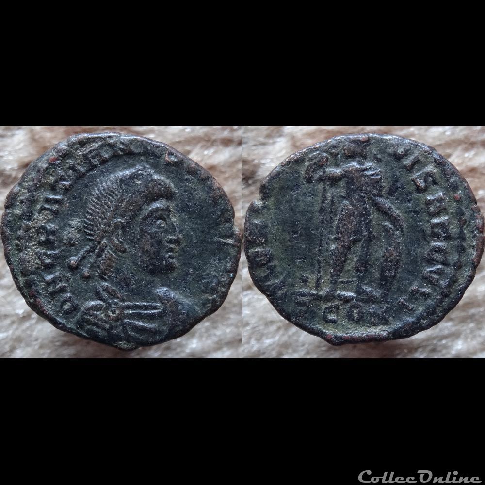 Ae3 Gratien - Arles RIC. 15 3 monnaie antique romaine ae3 gratien arles ric 15