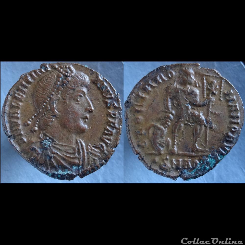 Ae3 Valentinien - Aquilée RIC. 11 monnaie antique romaine ae3 valentinien aquilee ric 11
