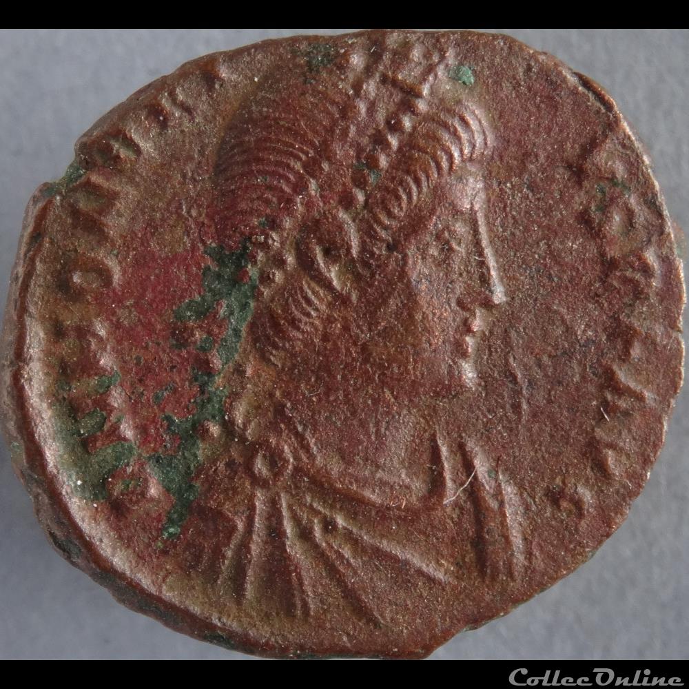 Ae3 Honorius - Antioche RIC. 72 monnaie antique romaine ae3 honorius antioche ric 72