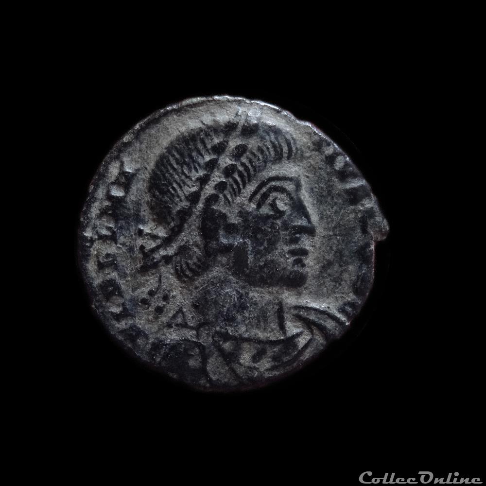 Ae3/4 Delmace - Arles RIC. 399 3 monnaie antique romaine ae3 4 delmace arles ric 399