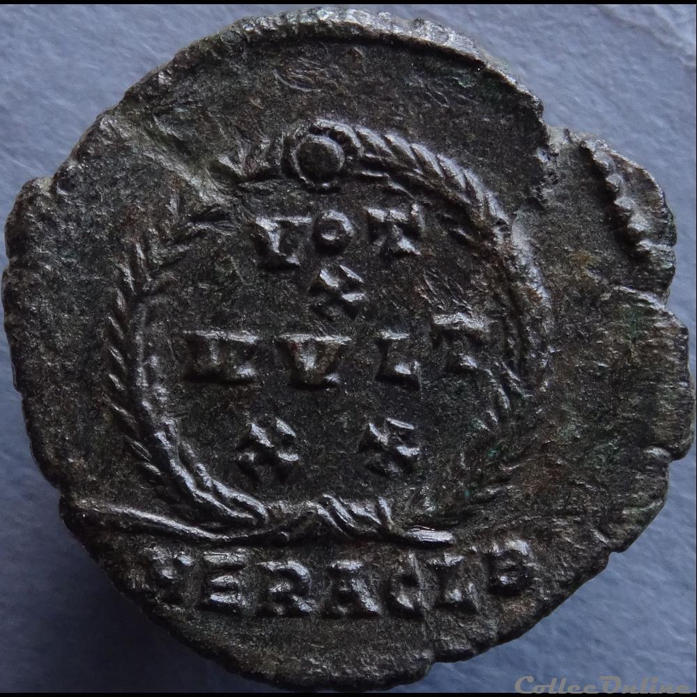 Ae3 Julien II - Héraclée RIC. 105 2 monnaie antique romaine ae3 julien ii heraclee ric 105