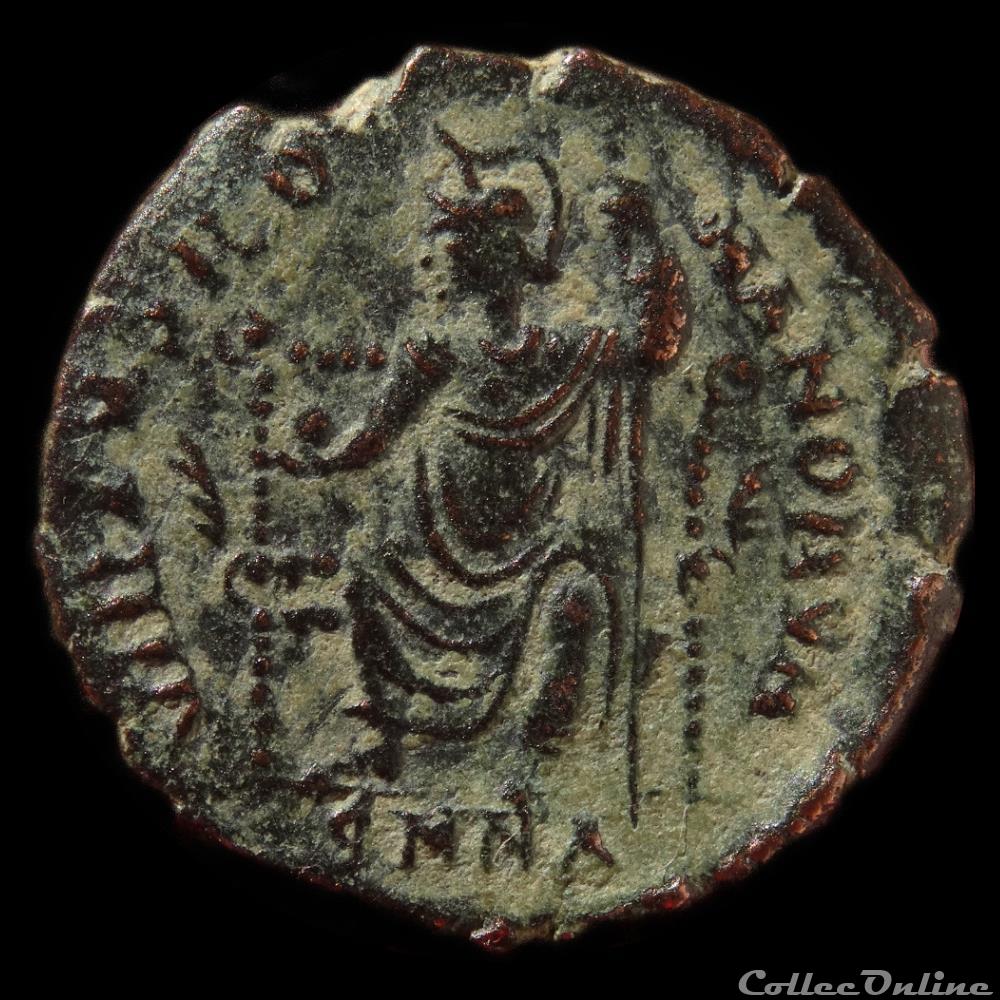 monnaie antique romaine ae3 gratien nicomedie ric 0 cf ric 33