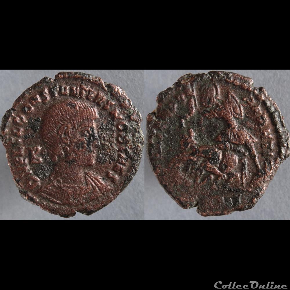 monnaie antique romaine ae3 constance galle rome ric 258