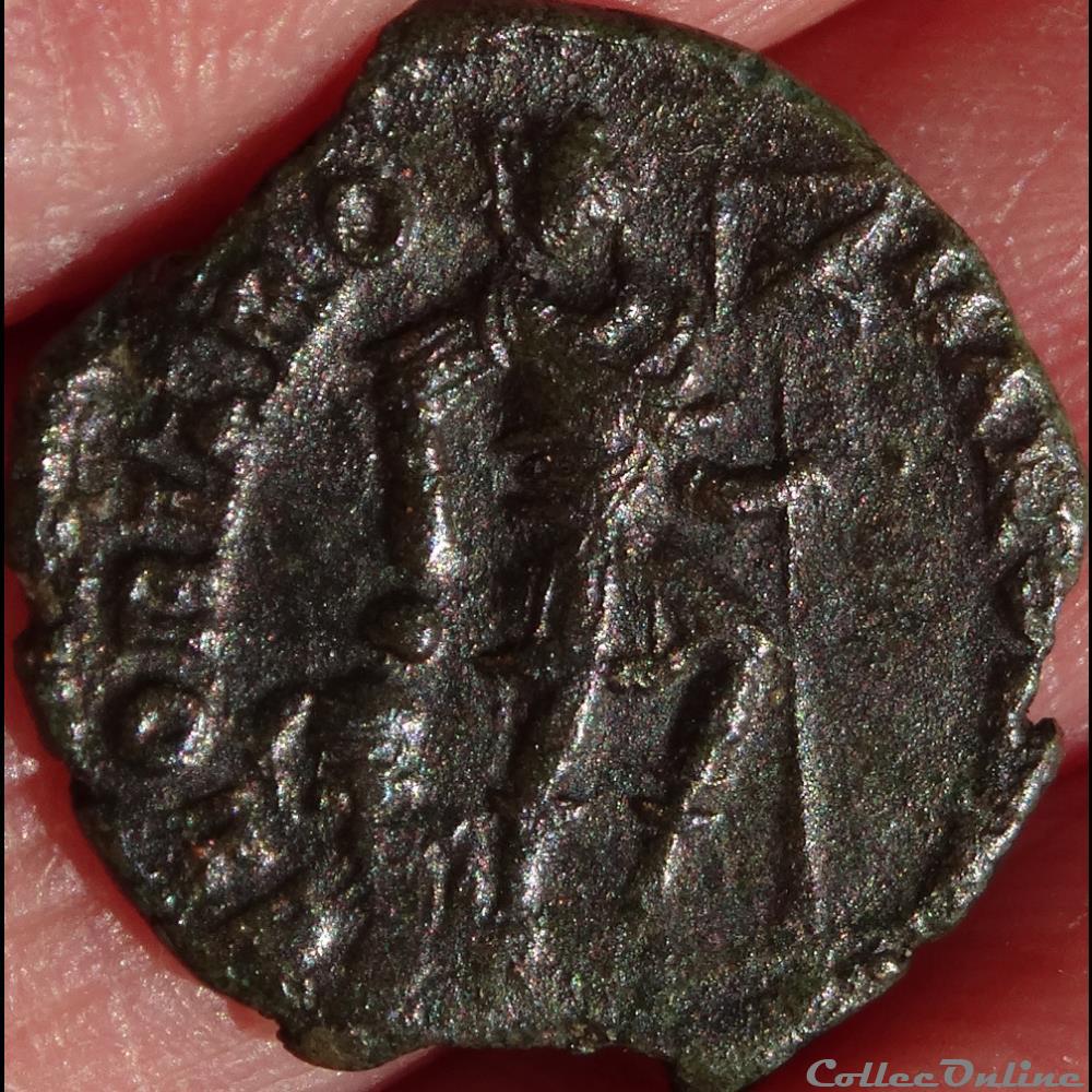 Ae3 Gratien - buste à gauche (inédit) - Cyzique 4 monnaie antique av jc ap romaine ae3 gratien buste a gauche inedit cyzique