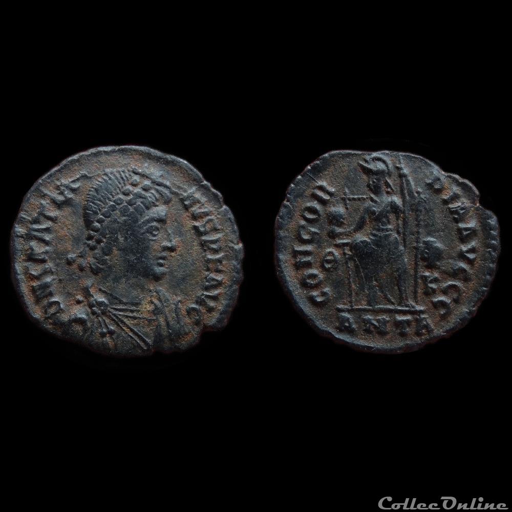 monnaie antique av jc ap romaine ae3 gratien antioche ric 46