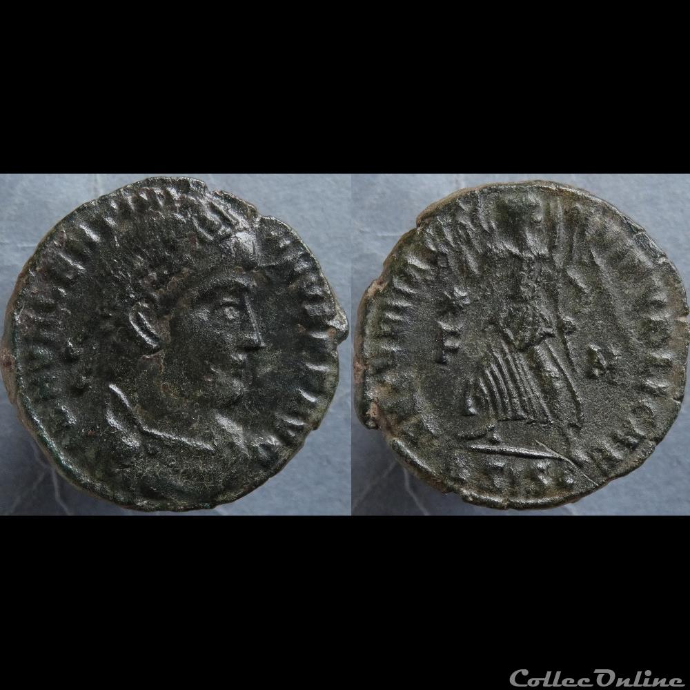 Ae3 Valentinien I - Siscia RIC. 15 3 monnaie antique romaine ae3 valentinien i siscia ric 15