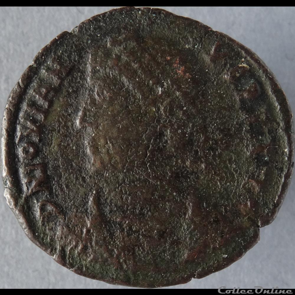 Ae3 Jovien - Constantinople RIC. 179 monnaie antique romaine ae3 jovien constantinople ric 179