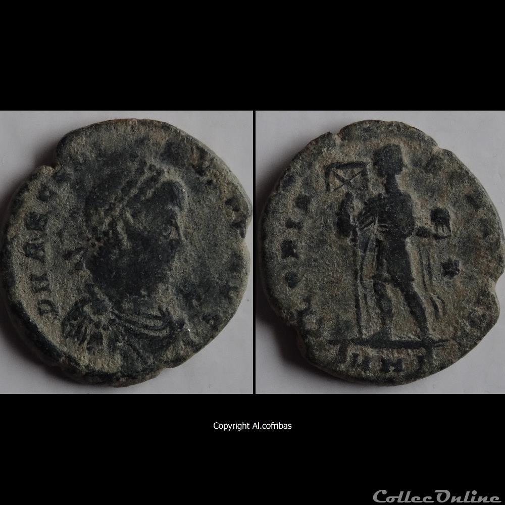 monnaie antique romaine ae2 arcadius heraclee ric 27