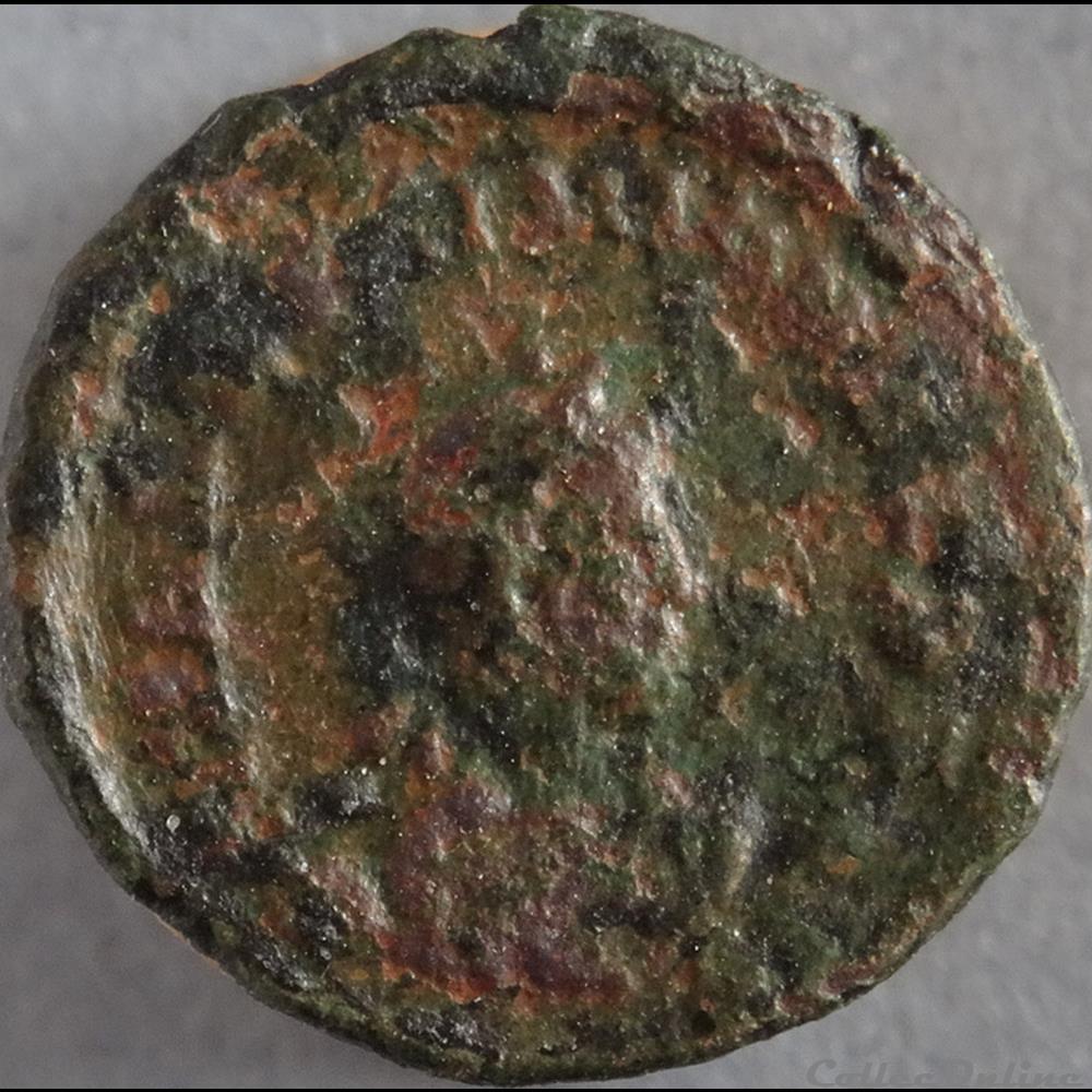 Ae4 Valentinien II - Constantinople RIC. 62 a 2 monnaie antique romaine ae4 valentinien ii constantinople ric 62 a