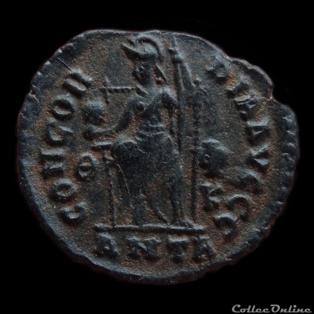 monnaie antique av jc ap romaine ae3 gratien antioche ric 46