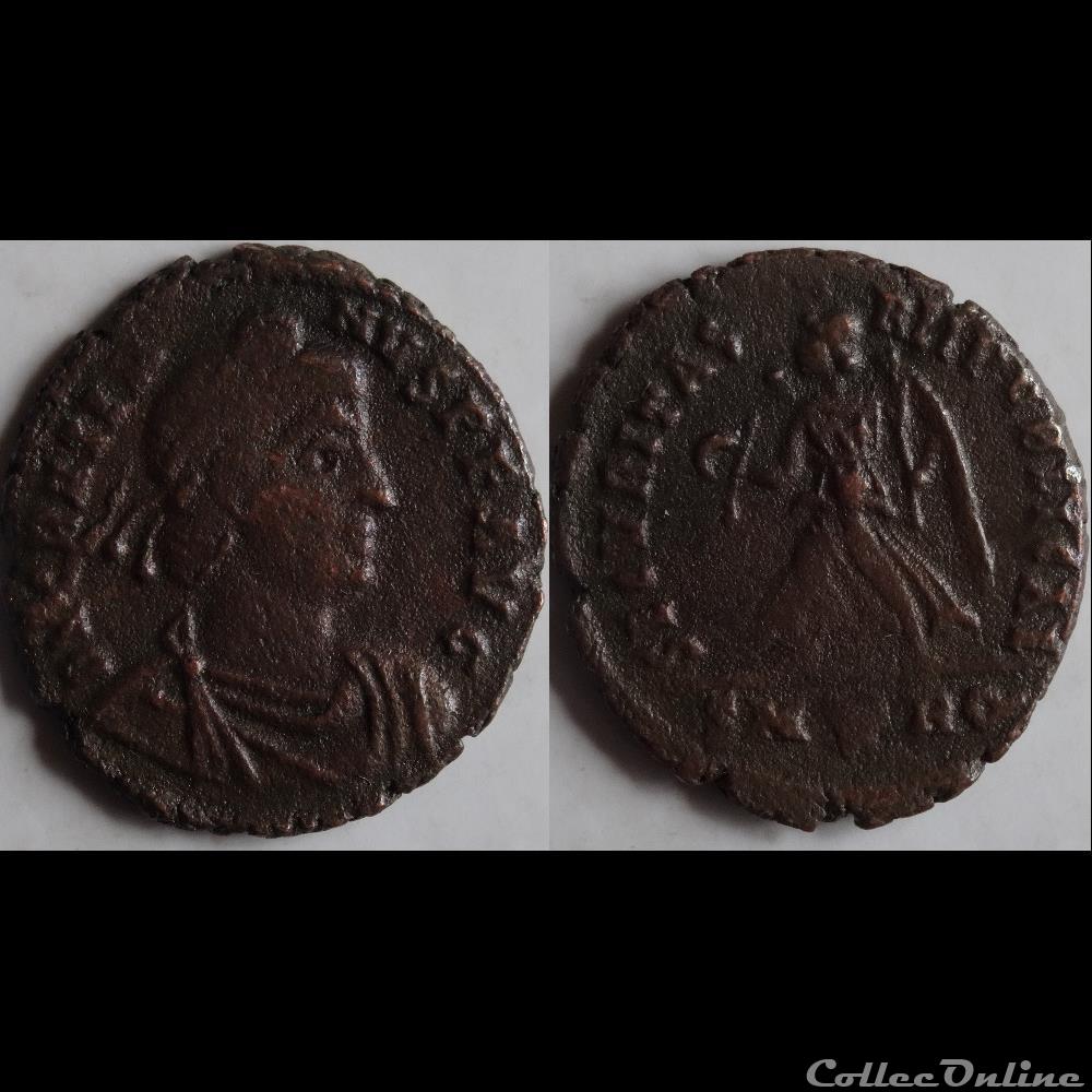 monnaie antique romaine ae3 gratien rome ric 24