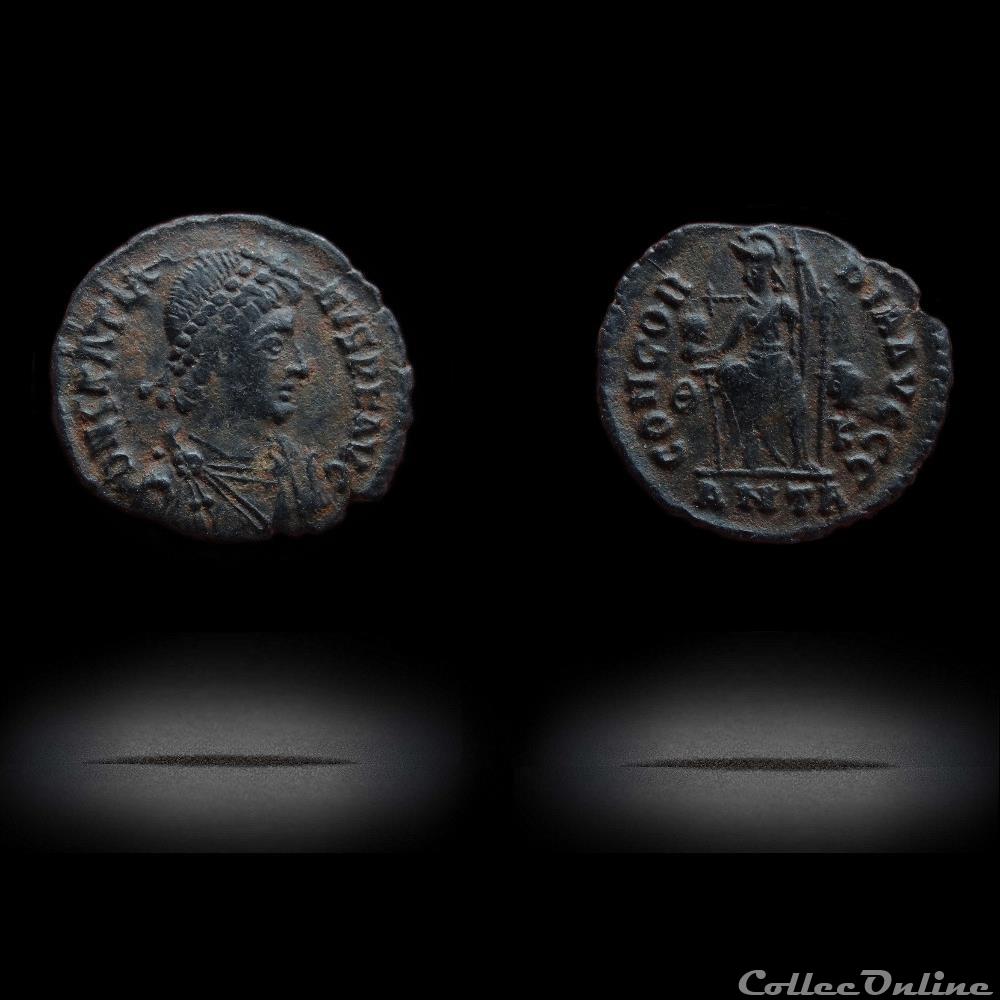 monnaie antique av jc ap romaine ae3 gratien antioche ric 46