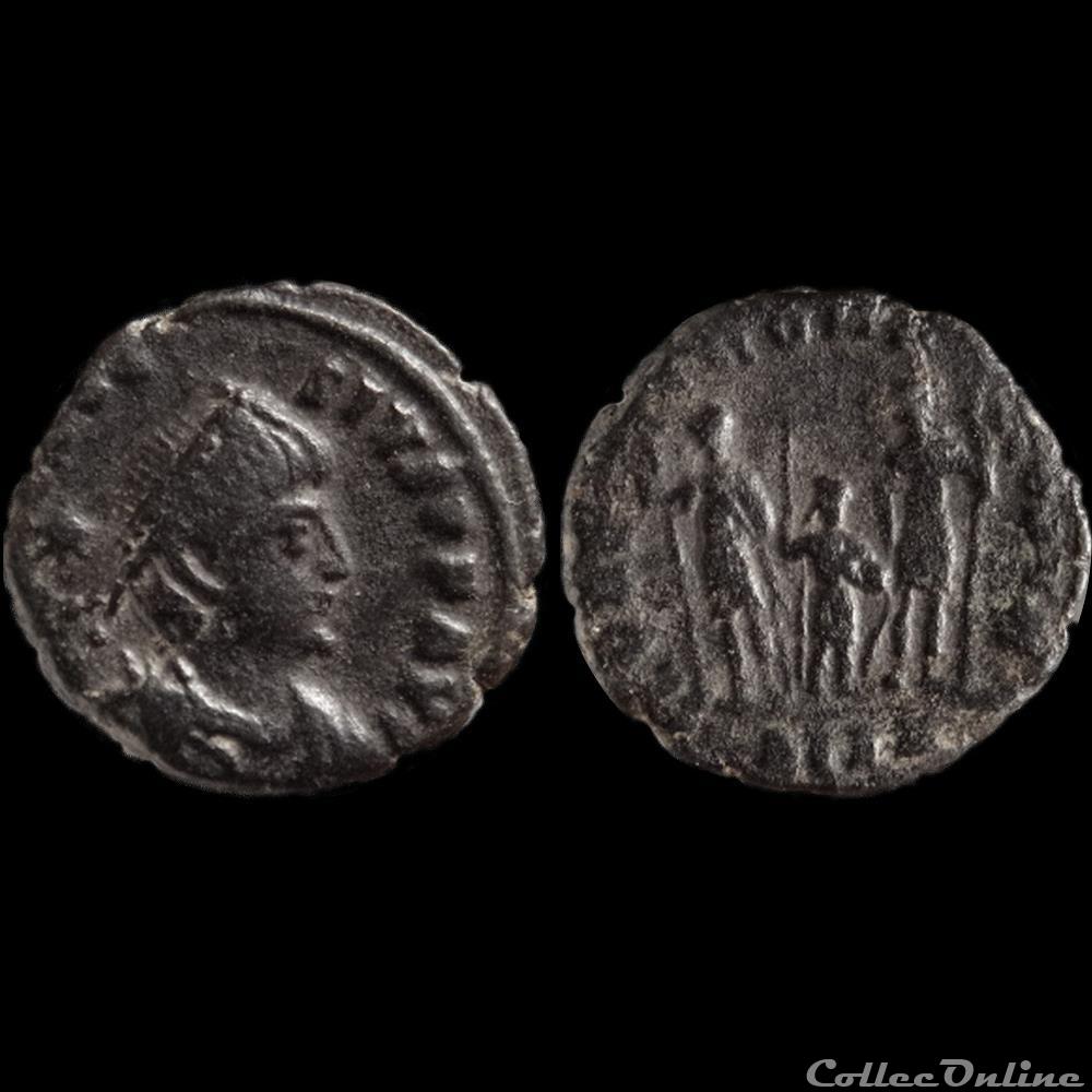 Ae4 Théodose II - Alexandrie RIC. 159 5 monnaie antique romaine ae4 theodose ii alexandrie ric 159