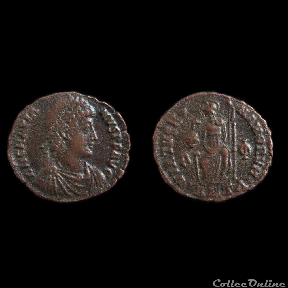 Ae3 Gratien - Antioche RIC. 50 4 monnaie antique romaine ae3 gratien antioche ric 50