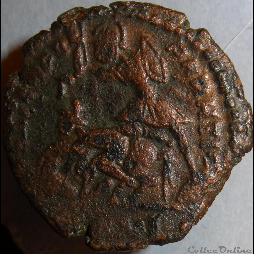 monnaie antique romaine ae3 constance galle rome ric 258