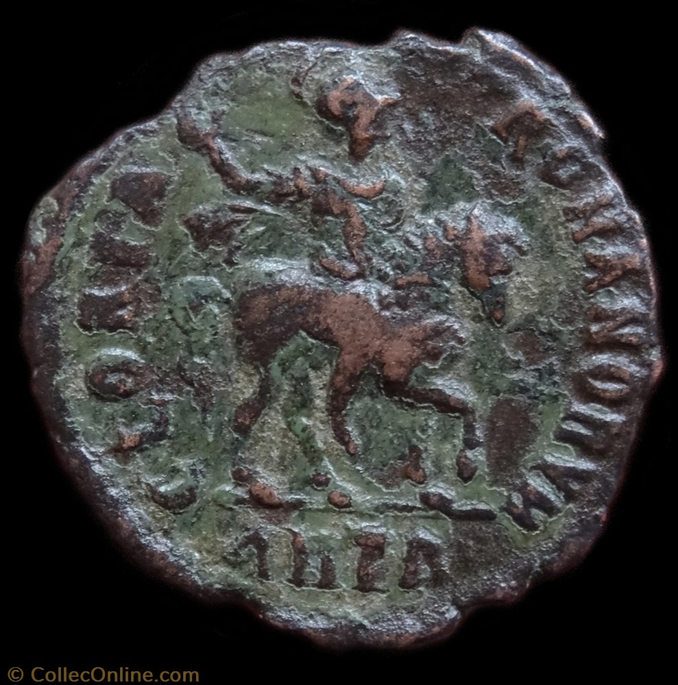 Ae4 Arcadius - Antioche RIC. 69 monnaie antique av jc ap romaine ae4 arcadius antioche ric 69