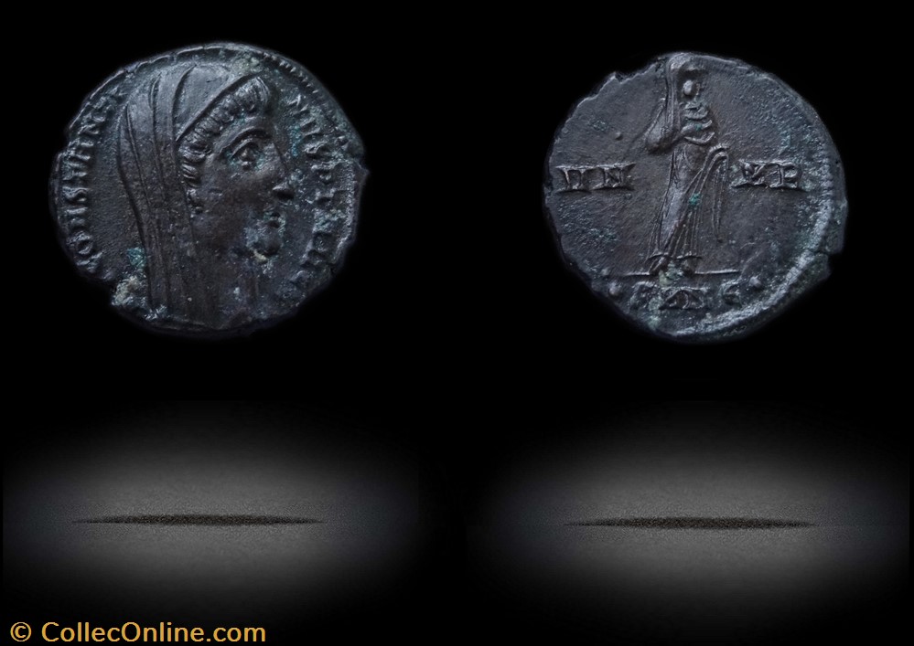 not in RIC - Cf. RIC. 54 - 5 ème officine monnaie antique av jc a ap romaine not in ric cf ric 54 5 eme officine