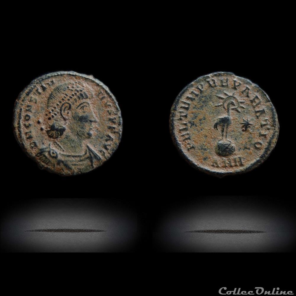 Constance ii - Antioche RIC. 129 2 monnaie antique av jc ap romaine constance ii antioche ric 129