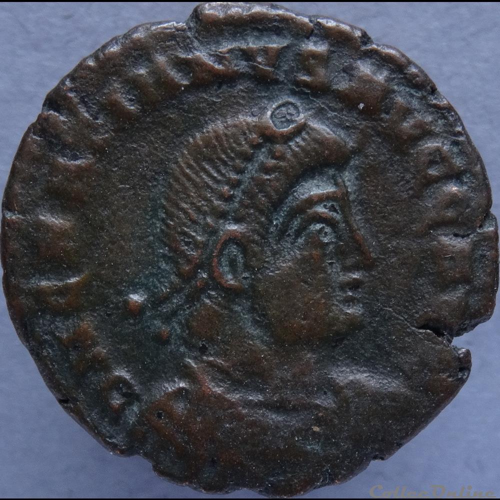 Ae3 Gratien - Arles RIC. 15 4 monnaie antique romaine ae3 gratien arles ric 15