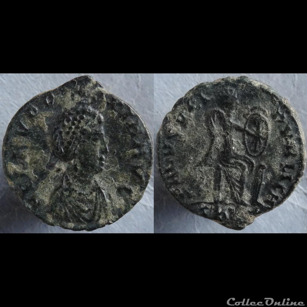 Ae4 Aelia Eudoxia RIC. 103 2 monnaie antique romaine ae4 aelia eudoxia ric 103