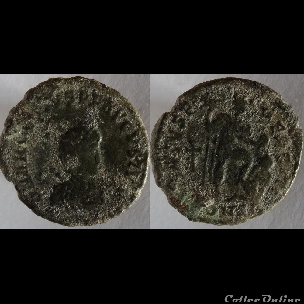 monnaie antique romaine ae2 arcadius constantinople cf ric 83