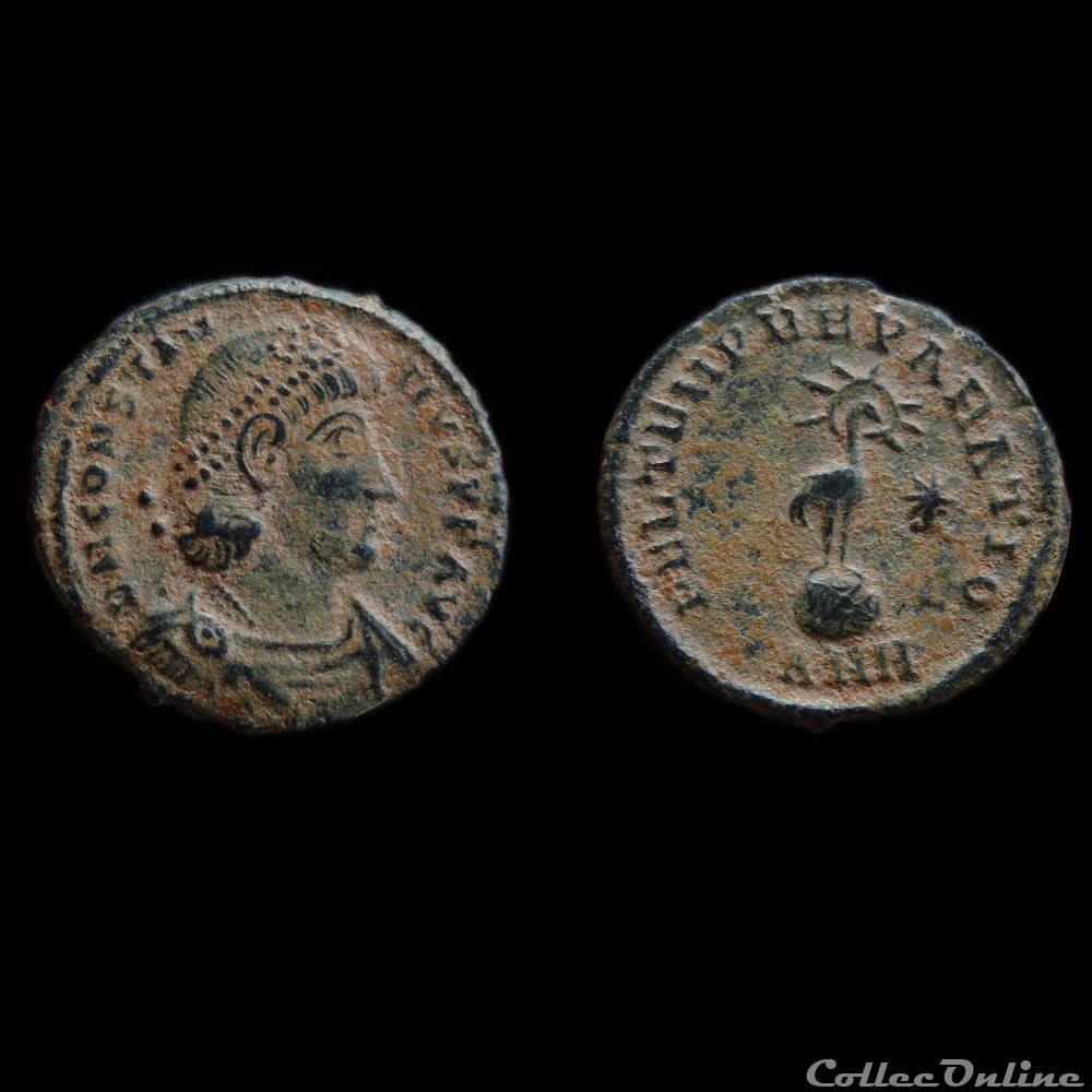 Constance ii - Antioche RIC. 129 3 monnaie antique av jc ap romaine constance ii antioche ric 129