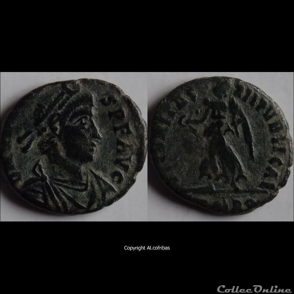 Ae3 Valens - Rome RIC. 24 2 monnaie antique romaine ae3 valens rome ric 24