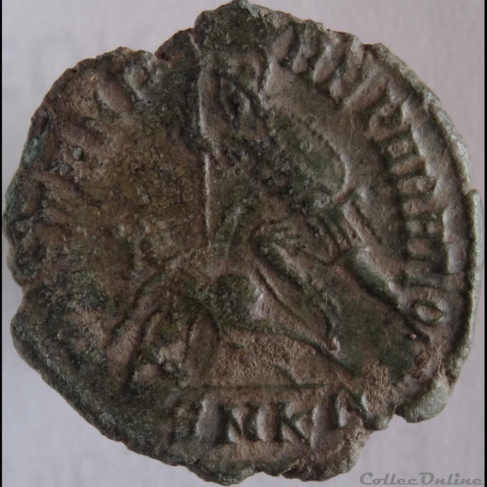 Ae3 Constance Galle - Cyzique RIC. 107 2 monnaie antique romaine ae3 constance galle cyzique ric 107