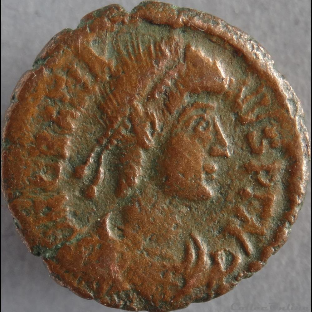 monnaie antique romaine ae4 gratien arles ric 24