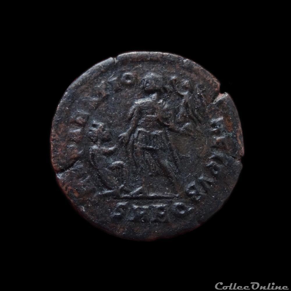 monnaie antique av jc ap romaine ae2 gratien rome ric 43