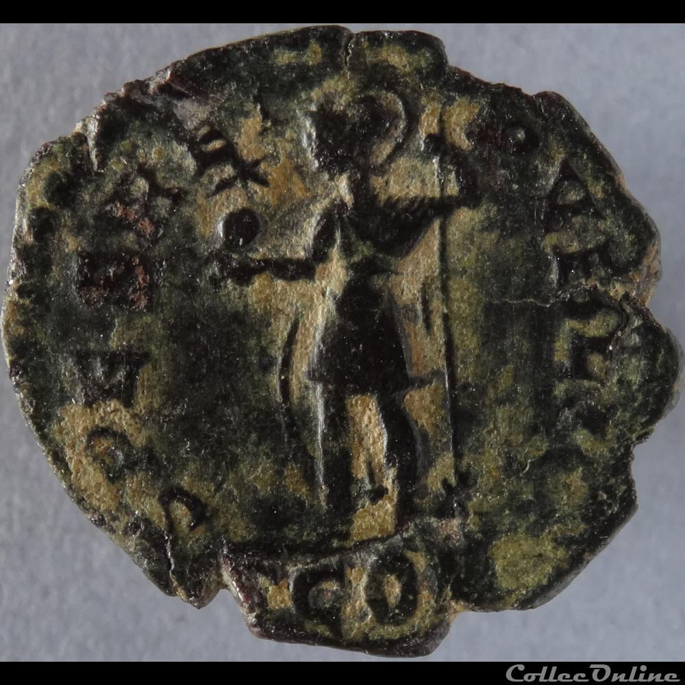 monnaie antique romaine ae3 julien ii arles cf ric 301