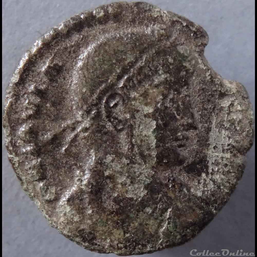 Ae3 Jovien - Lyon RIC. 241 monnaie antique romaine ae3 jovien lyon ric 241