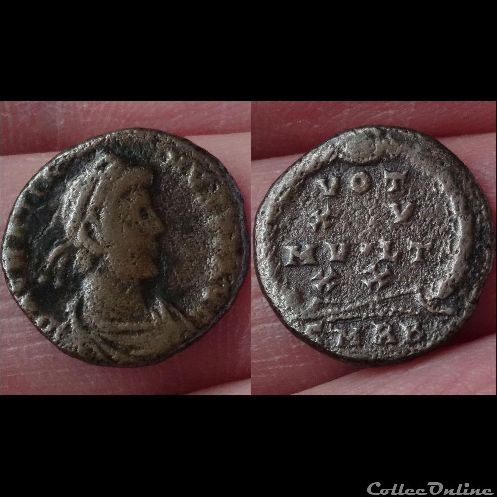 monnaie antique romaine ae4 gratien rome ric 51
