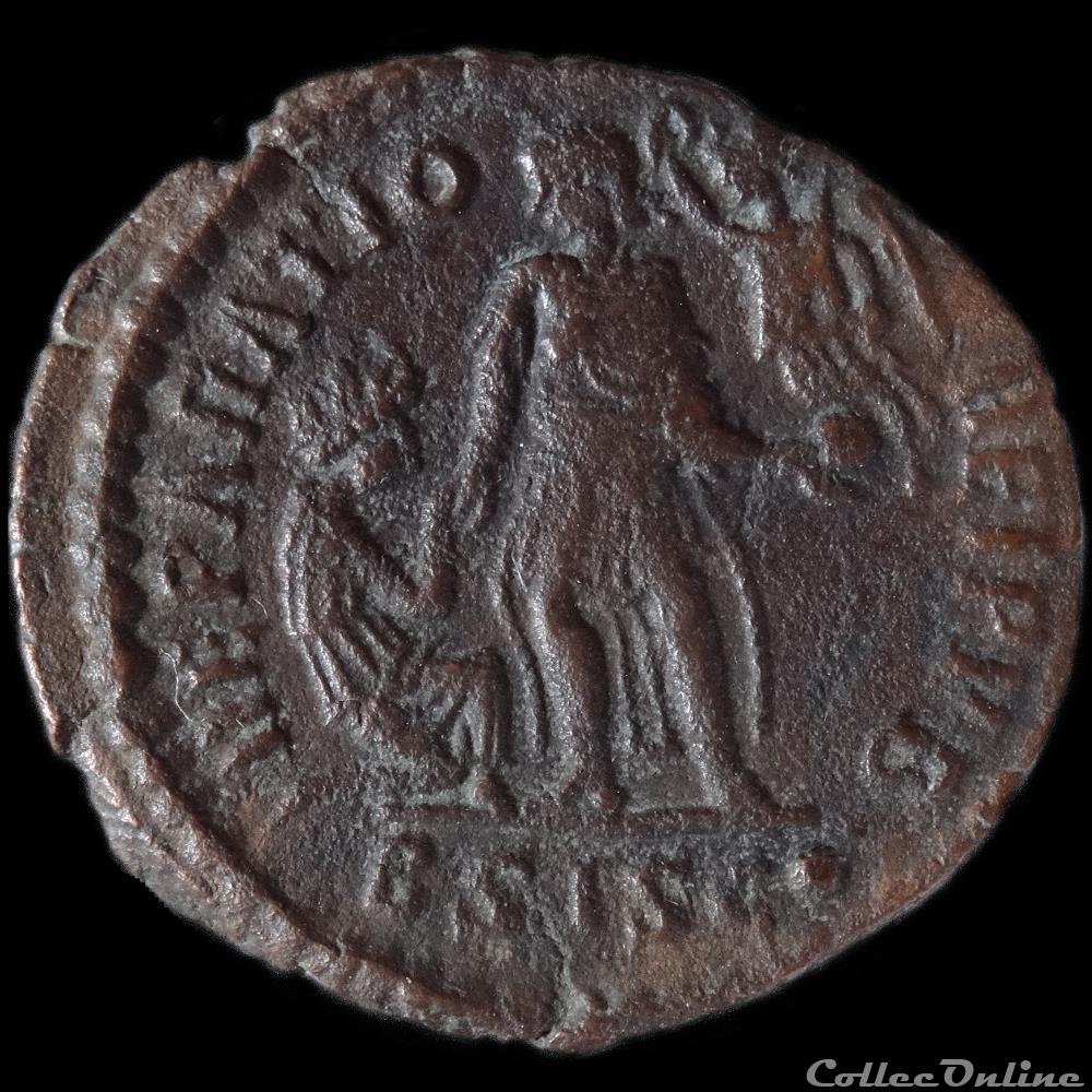 Ae2 Gratien - Siscia RIC. 26 2 monnaie antique romaine ae2 gratien siscia ric 26