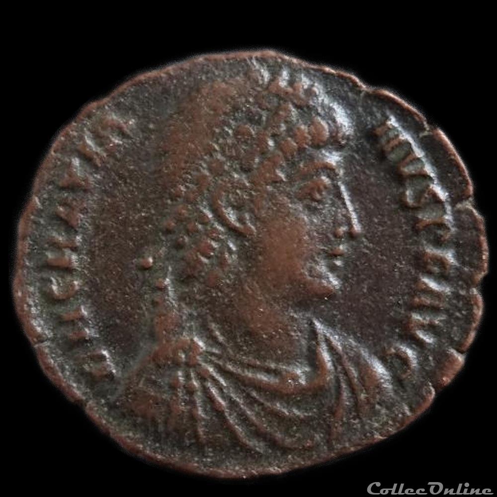 Ae3 Gratien - Antioche RIC. 50 3 monnaie antique romaine ae3 gratien antioche ric 50
