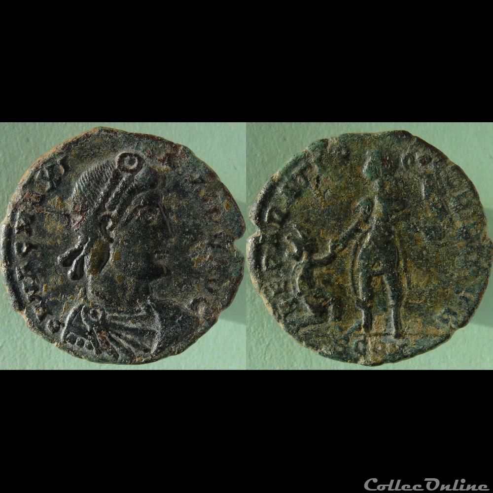 Ae2 Magnus Maximus - Arles RIC. 26 4 monnaie antique romaine ae2 magnus maximus arles ric 26