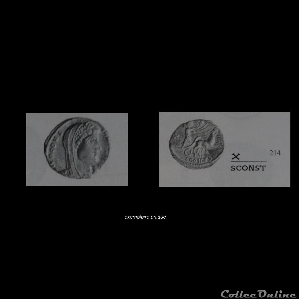 Ferrando II 533 - exemplaire BNF 2 monnaies antiquite av jc ap romaines republicaines imperiales ferrando ii 533 exemplaire bnf