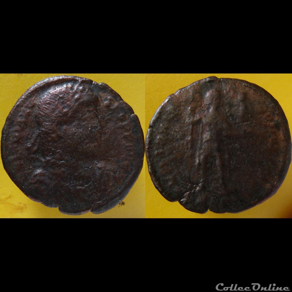 monnaie antique romaine ae1 jovien thessalonique ric 237