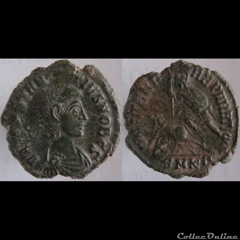 Ae3 Constance Galle - Cyzique RIC. 107 3 monnaie antique romaine ae3 constance galle cyzique ric 107