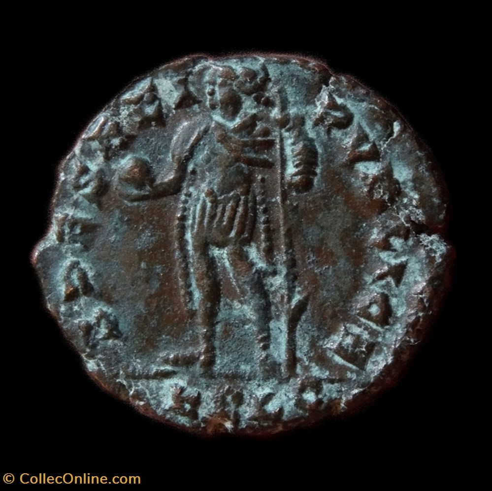 Ae3 Julien II - Lyon - Cf. RIC. 323 monnaies antiquite av jc ap romaines republicaines imperiales ae3 julien ii lyon cf ric 323