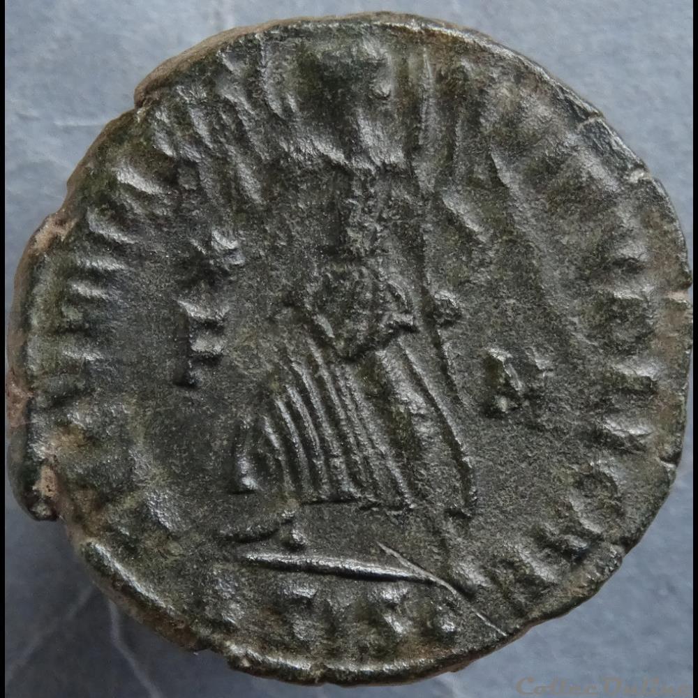 Ae3 Valentinien I - Siscia RIC. 15 2 monnaie antique romaine ae3 valentinien i siscia ric 15