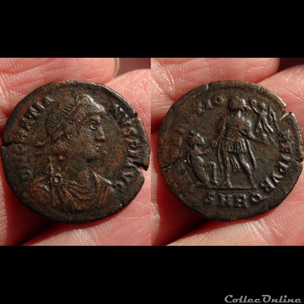 monnaie antique av jc ap romaine ae2 gratien rome ric 43