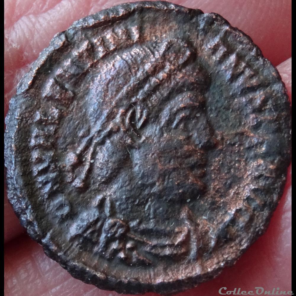 Ae3 Valentinien I - not in RIC. 14 monnaie antique romaine ae3 valentinien i not in ric 14