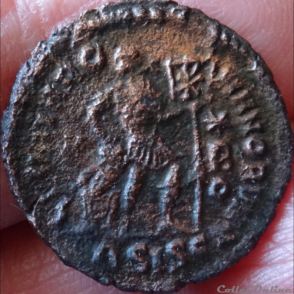Ae3 Valentinien I - not in RIC. 14 monnaie antique romaine ae3 valentinien i not in ric 14