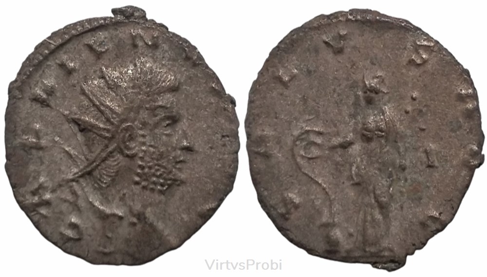 coins ancient to roman republic imperial gallienus sole reign ric tbd